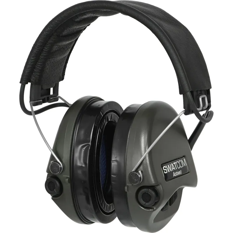 Swatcom Active8 Ear Defenders Black